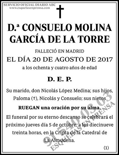 Consuelo Molina García de la Torre